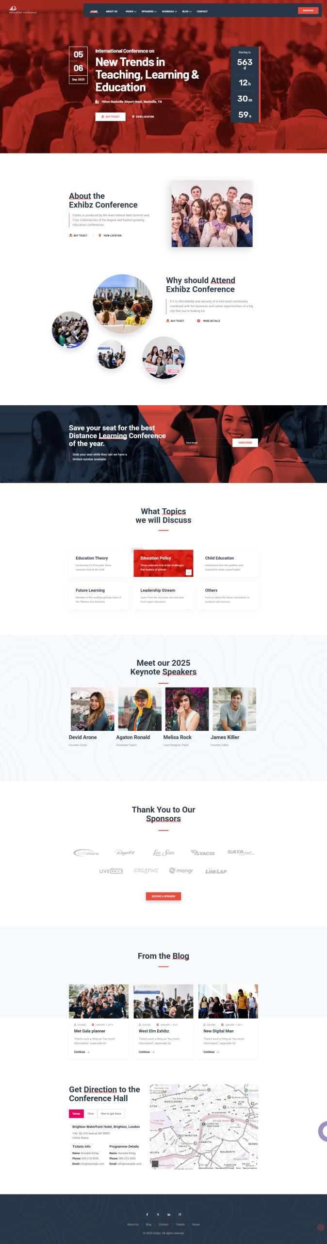 Landing Page Full View