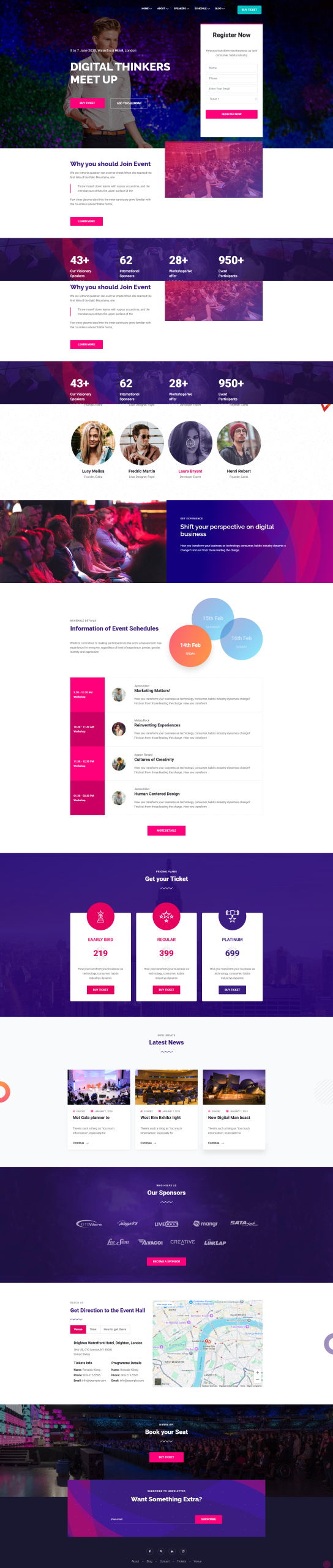 Landing Page 6 Full View