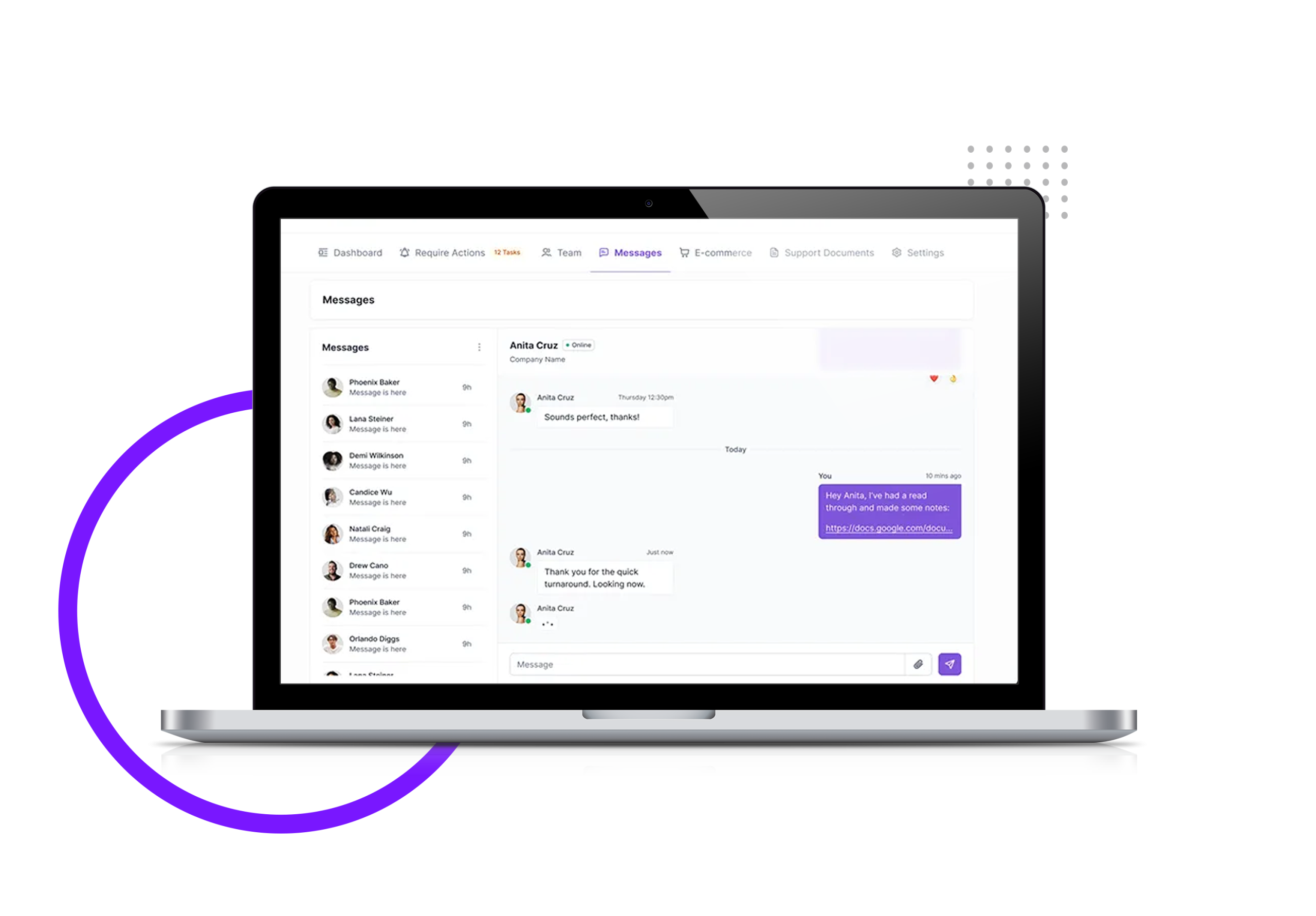 Centralized Communication Hub in Exhibitor Management Software